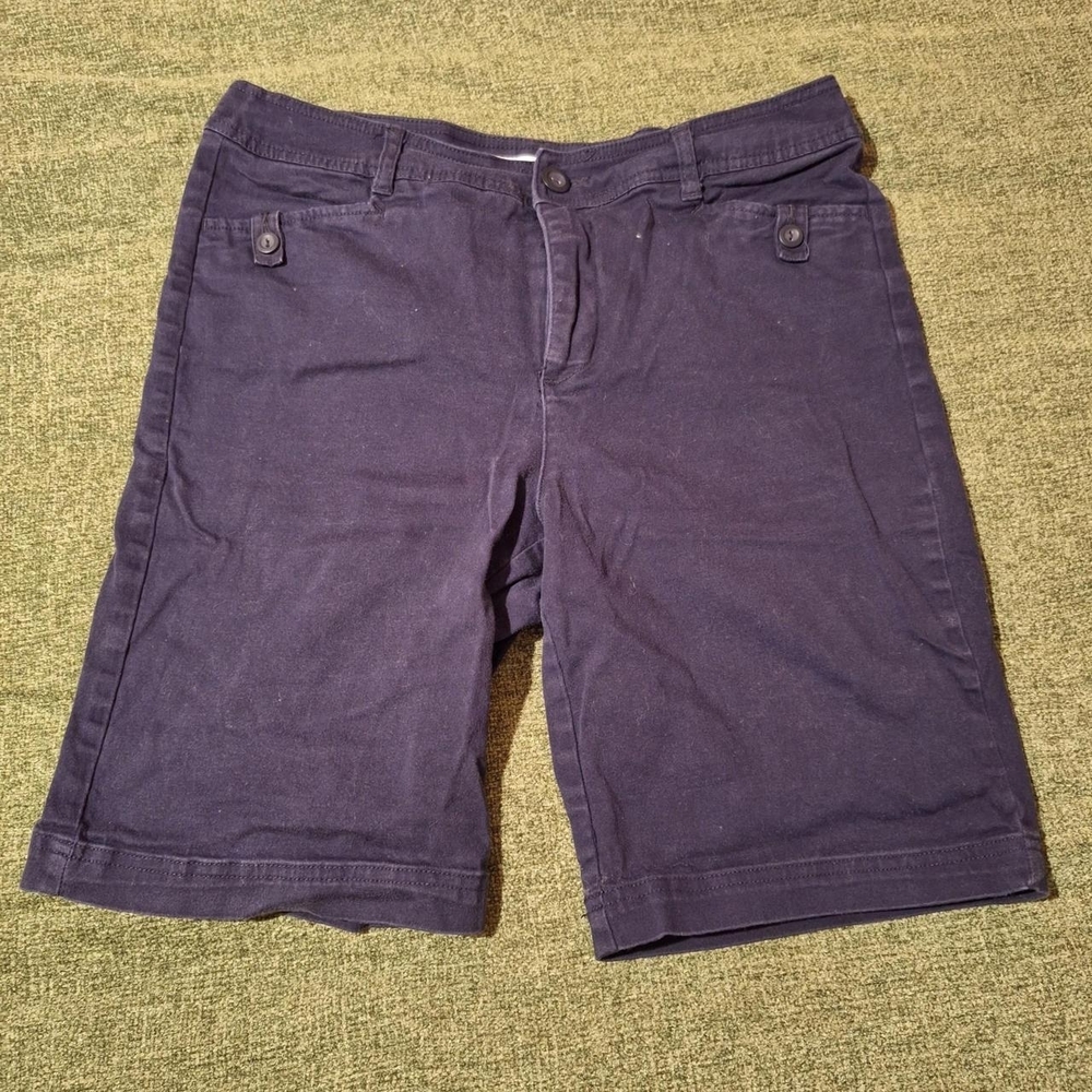 Women's Navy Blue Shorts